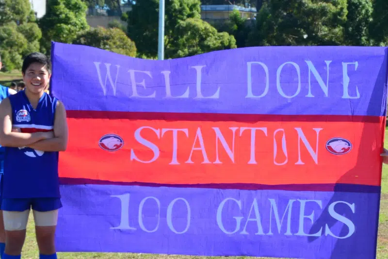 Stanton Tam 100th game